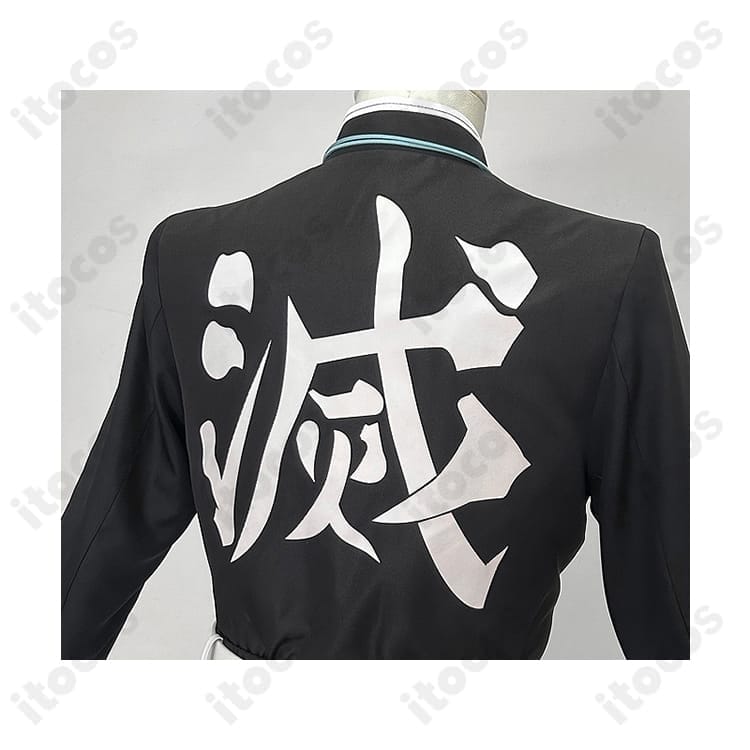 鬼滅の刃 獪岳 雷の呼吸 コスプレ衣装｜和装の重厚感と高再現でイベント映え - 4枚目の画像