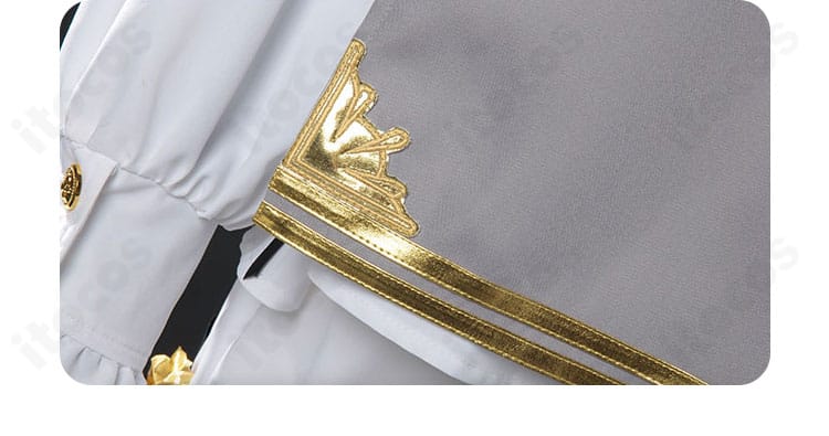 鏡音リン シンフォニー衣装の裾デザイン。段差とトリム、装飾のリズム感を捉えた写真