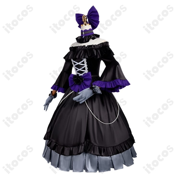悪役令嬢転生おじさん グレイス・オーヴェルヌ ゴシック衣装 高再現で優雅に決まる - 2枚目の画像