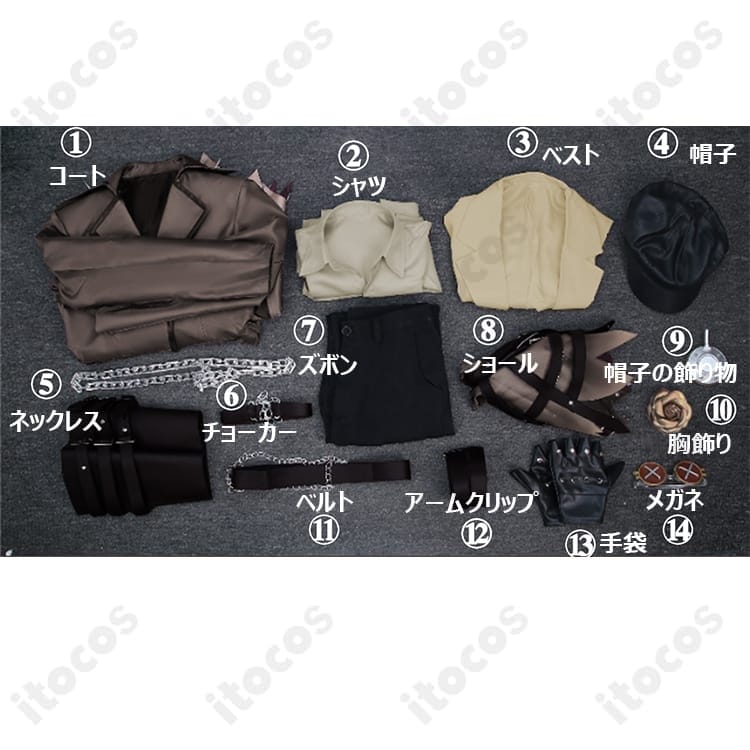 IdentityV 第五人格 墓守 幽冥の契り 衣装 高再現で撮影映えするエレガントな礼装 - 4枚目の画像