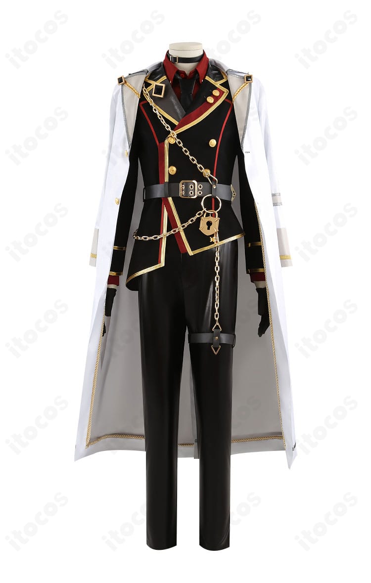 あんスタ 朔間零・影片みか Graceful Punishmentコスプレ衣装の正面全体と装飾バランスのディテール