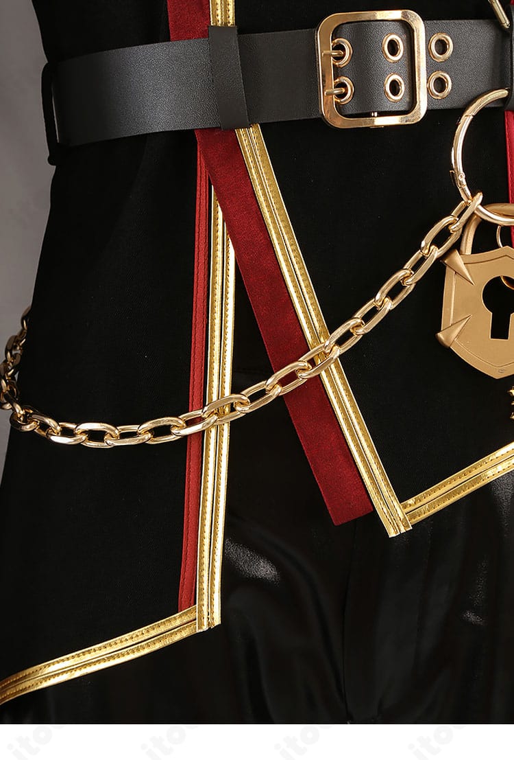 あんさんぶるスターズ！！ コスプレ衣装の衣裾装飾ディテール。裾ラインとトリミングの再現性