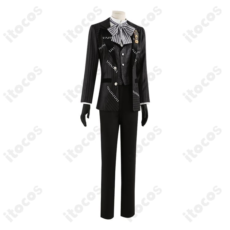 ディズニー ツイステッドワンダーランド トレイ・クローバー ナイトメアースーツ 高再現でイベント・撮影に最適 - 2枚目の画像