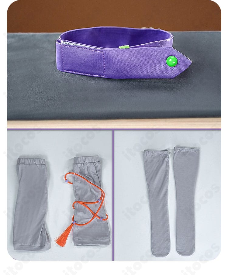 あんスタ 衣装 アクセサリー・アームカバー・ソックスの細部。セット内容の確認