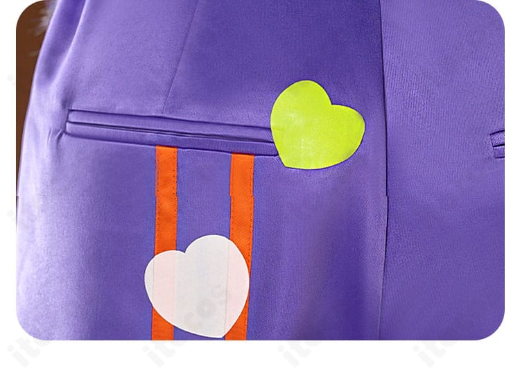 あんスタ コスプレ衣装 ズボン背面ポケット周辺の装飾ディテール