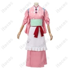 銀魂×andGALLERY 神楽 春色茶房ver. コスプレ衣装｜上品かわいい春色カフェ制服で再現度と着心地を両立 - 1枚目の画像（サムネイル）