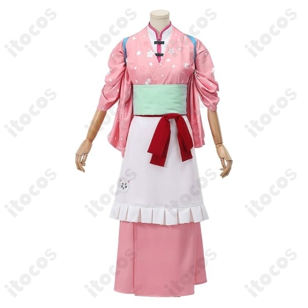 銀魂×andGALLERY 神楽 春色茶房ver. コスプレ衣装｜上品かわいい春色カフェ制服で再現度と着心地を両立