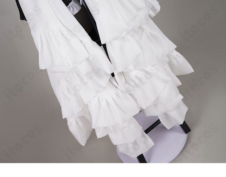 宝鐘マリン 新衣装コスプレの背面尾飾りディテール。キャラクターらしさを強調するポイントパーツ