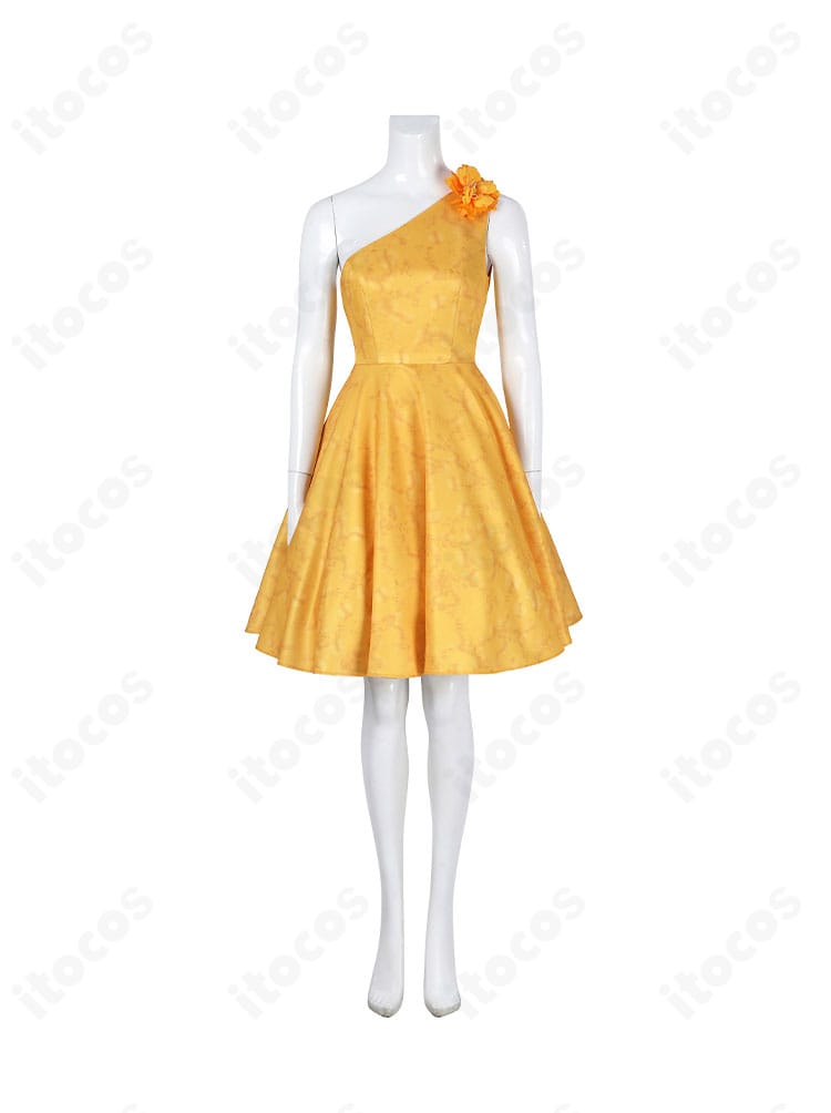 ジュディ・ホップス 花柄ワンピース コスプレ衣装の正面デザインが分かる画像