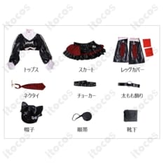 エヴァンゲリオン 惣流・アスカ・ラングレー ロックバンド風コスプレ｜撮影映えと快適さを両立 - 6枚目の画像（サムネイル）