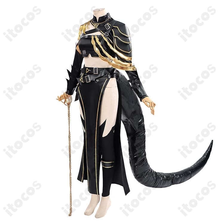 無期迷途 シニックス コスプレ衣装 騎士風マント×鎧装飾で高再現、撮影映えと着脱のしやすさを両立 - 3枚目の画像