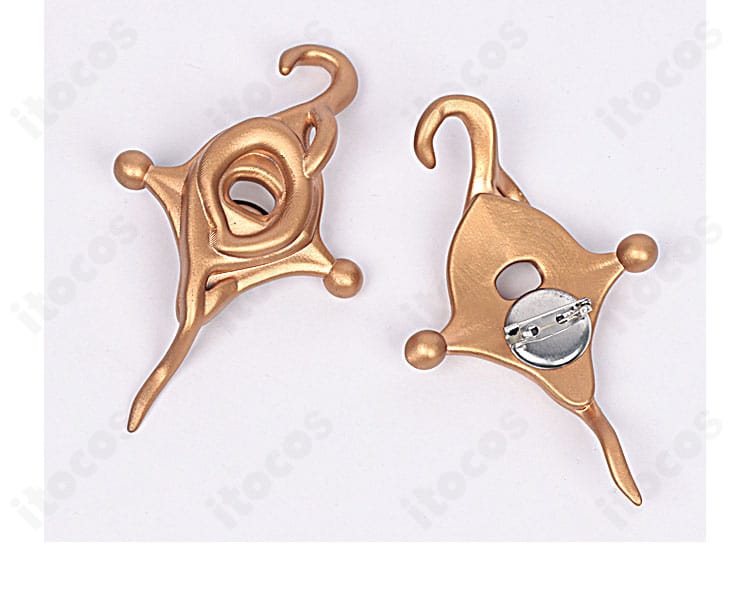 無期迷途 ヒパティア衣装 袖飾り細部。装飾パーツの立体的な造形と留め位置を確認できる写真