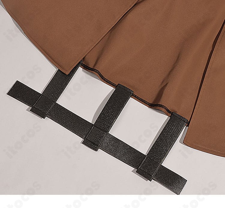 無期迷途 ヘラ コート裾の装飾ディテール。写真映えするトリムとラインを強調。