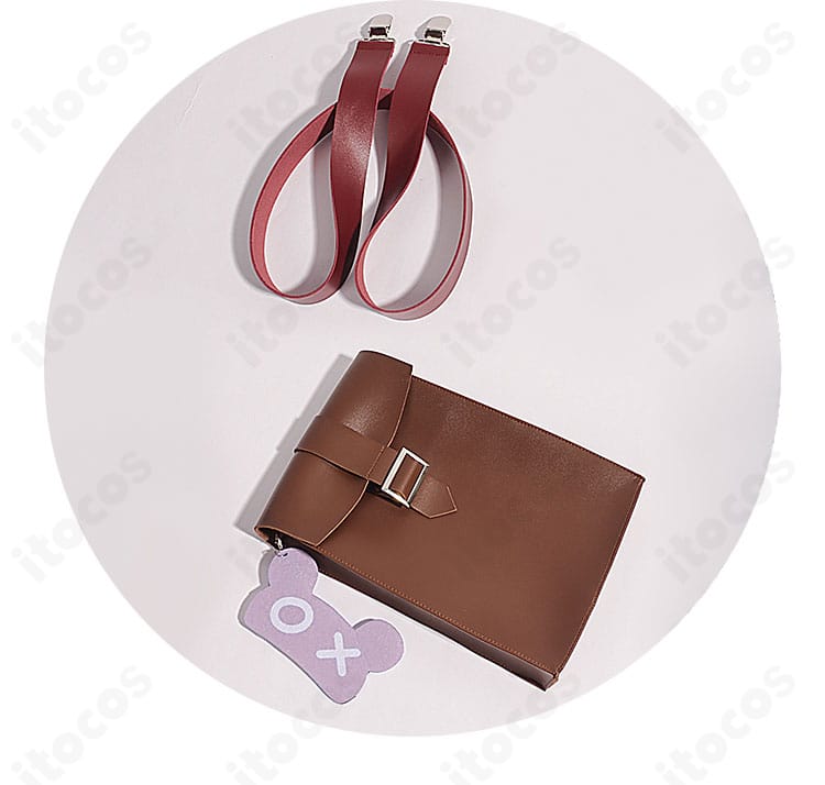 無期迷途 ヘラ 腰飾りとベルト系統の詳細。ポーチやバックルの構成が見て取れる。