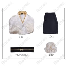 薬屋のひとりごと 壬氏 in Sweets Paradise コスプレ衣装。高再現で撮影映え、イベントに最適 - 4枚目の画像（サムネイル）