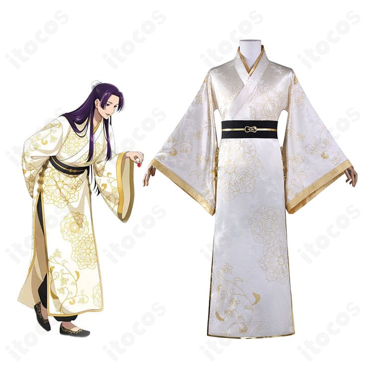 薬屋のひとりごと 壬氏 in Sweets Paradise コスプレ衣装の着用イメージ。上品で高再現の中華風礼装を全身で表現