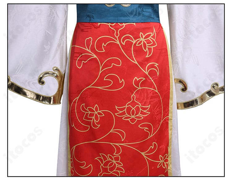 猫猫コラボ衣装 裾部分のディテール｜丁寧な縫製と端処理が際立つ仕上がり