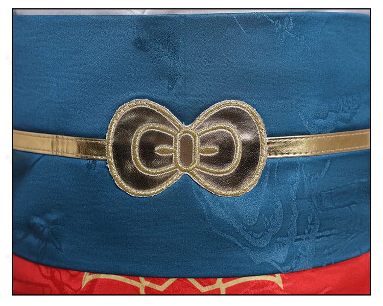 猫猫コスプレ 腰封（コルセットベルト）の模様装飾細部｜精巧な意匠を忠実に再現