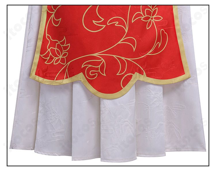 猫猫 in Sweets Paradise衣装 裾の模様装飾ディテール｜華やかな柄表現で撮影映え