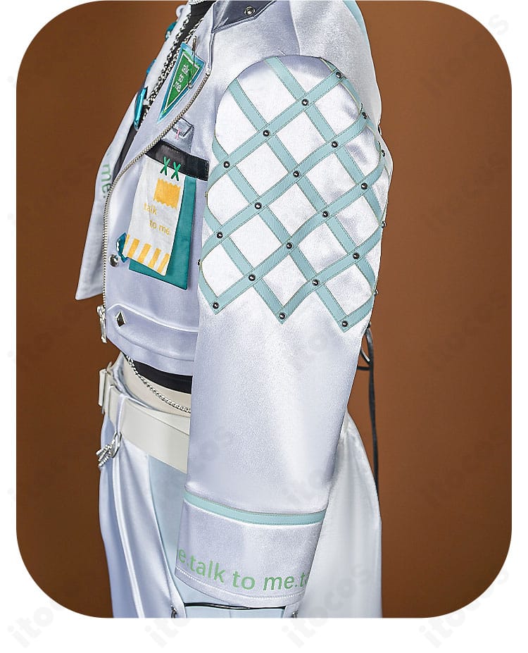 あんスタ talk to me 衣装の袖口装飾ディテール。カフの縁取りと金具