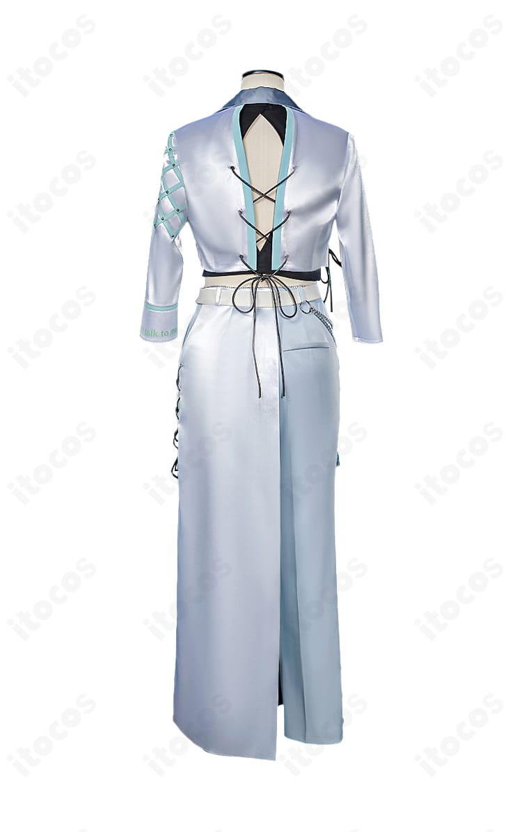 『あんさんぶるスターズ！！』talk to me 衣装の背面。背中の装飾と裾の再現ディテール