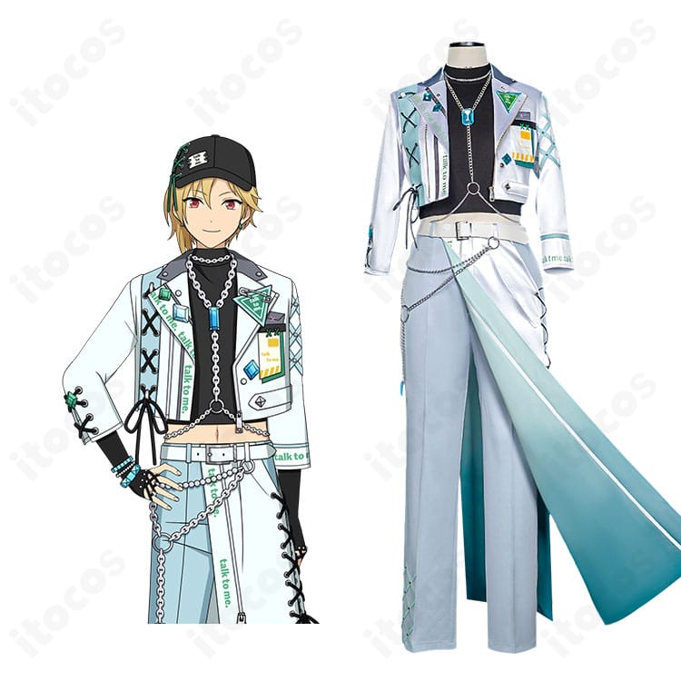 『あんさんぶるスターズ！！』仁兎なずな・明星スバル・姫宮桃李のtalk to me衣装を着用したイメージカット