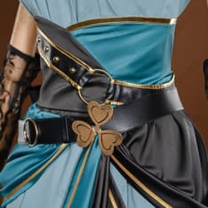 プロセカ 日野森雫 おまんじゅうでリラックス♪ 高再現コスプレ衣装。撮影映えでイベントにも最適 - 6枚目の画像（サムネイル）