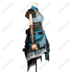 プロセカ 日野森雫 おまんじゅうでリラックス♪ 高再現コスプレ衣装。撮影映えでイベントにも最適 - 2枚目の画像（サムネイル）