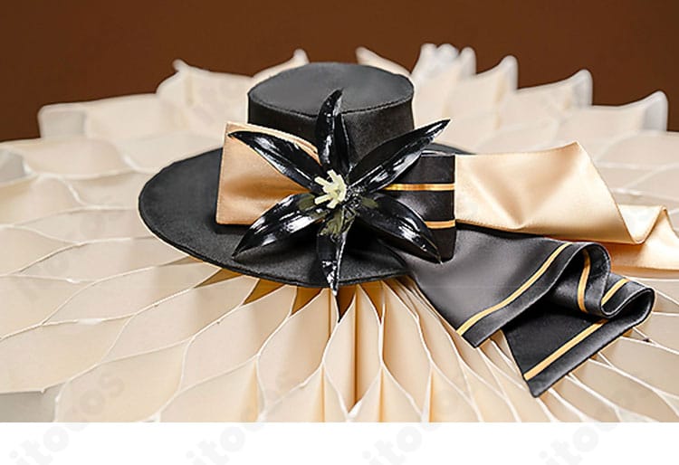 プロセカ 日野森雫 コスプレ衣装 ヘッドアクセの髪飾りディテール。形状と配色を再現