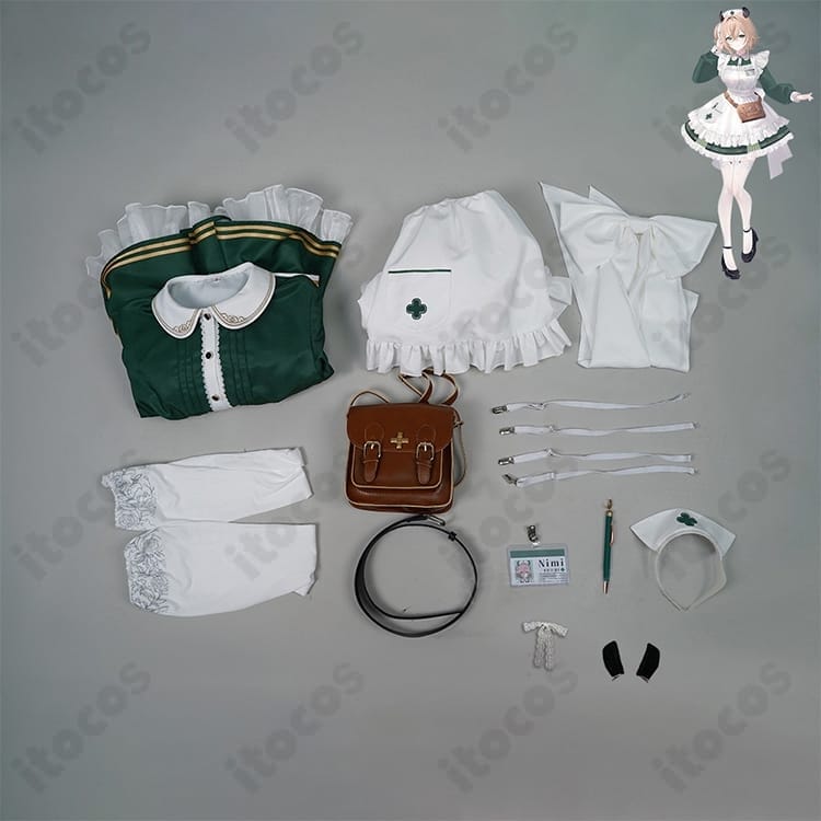 Nimi Nightmare（ニミ・ナイトメア）ナース服 高再現で撮影映え、長時間も快適なコスプレ衣装 - 7枚目の画像