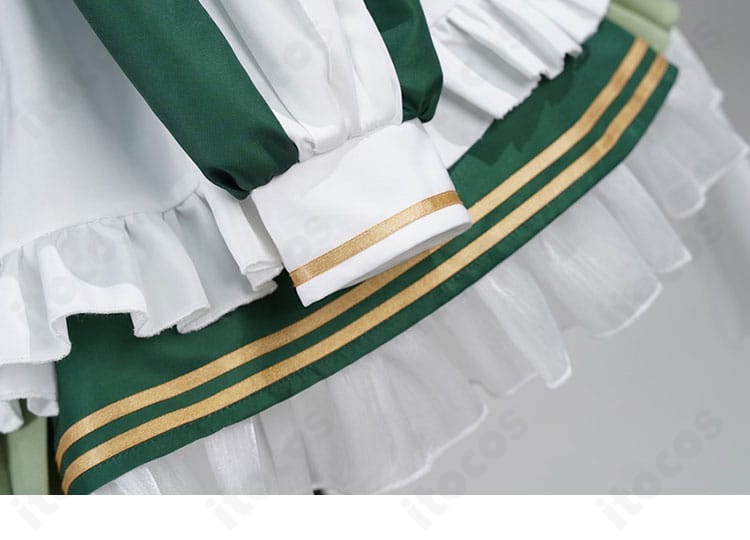 ニミ・ナイトメア ナース服 袖口ディテール｜快適な着用感と丁寧な端処理