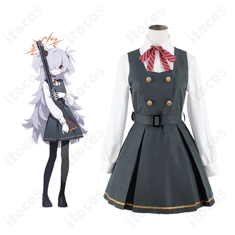 ブルーアーカイブ 板垣カノエ 通常服コスプレの着用イメージ。高再現のシルエットでイベントや撮影に適した仕上がり