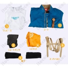 ギルティギア ストライヴ ユニカ 通常衣装コスプレ 高再現で動きやすい設計、イベント＆撮影に最適 - 9枚目の画像（サムネイル）