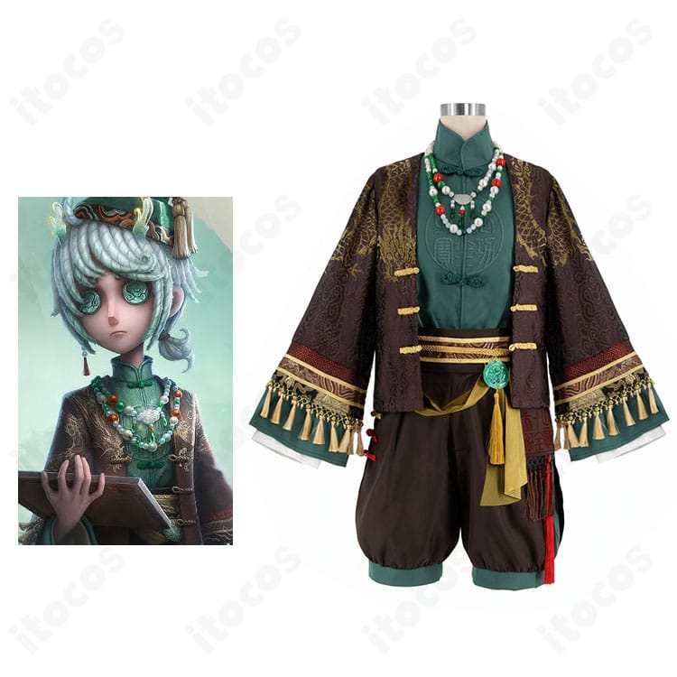 IdentityV 第五人格 エドガー・ワルデン「掌中の刻印」コスプレ衣装を着用した全身イメージ。イベント映えするクラシカルな雰囲気を強調。