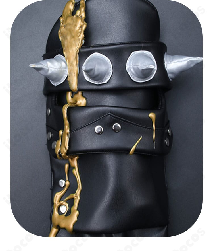 IdentityV 第五人格 アルヴァ・ロレンツ 金箔コスプレ衣装 アーム装飾のディテールショット