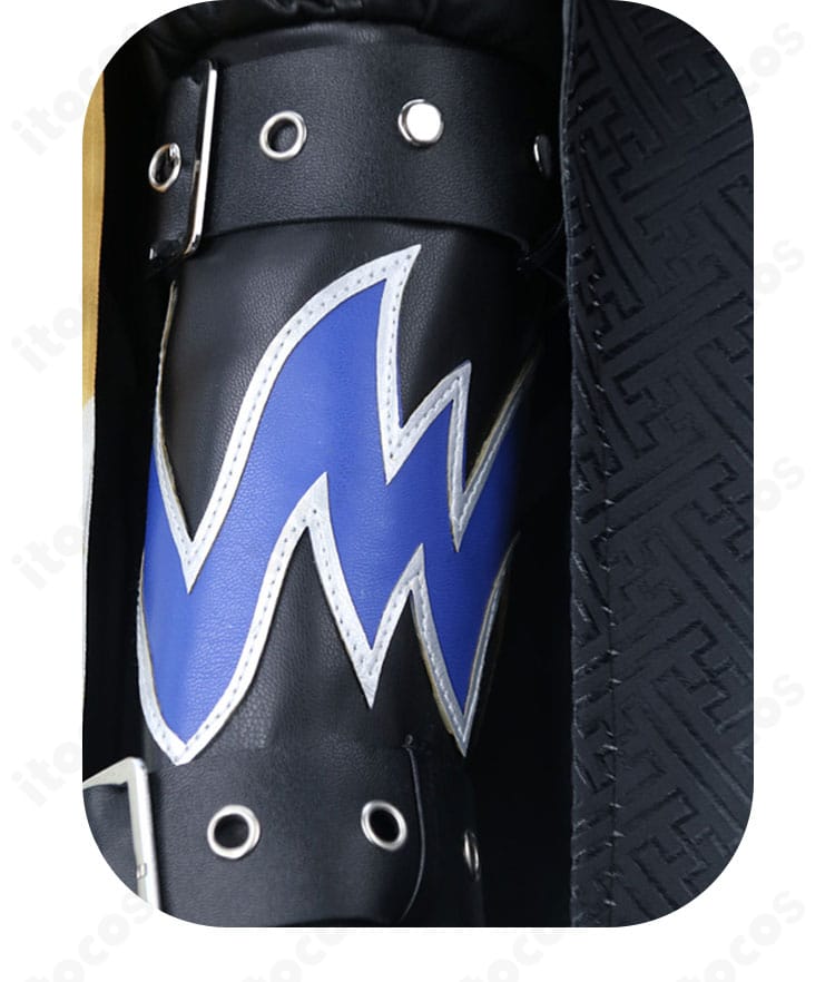 IdentityV 第五人格 アルヴァ・ロレンツ 金箔コスプレ衣装 模様装飾の近接。高再現の模様と縫製