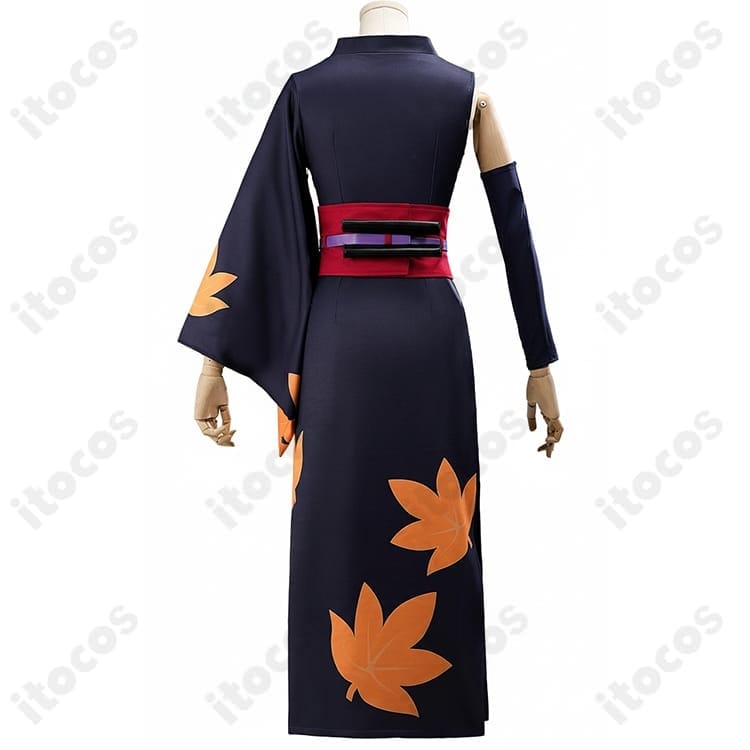 銀魂 月詠 通常衣装 コスプレ｜和風着物を忠実再現、撮影・イベントに最適 - 3枚目の画像