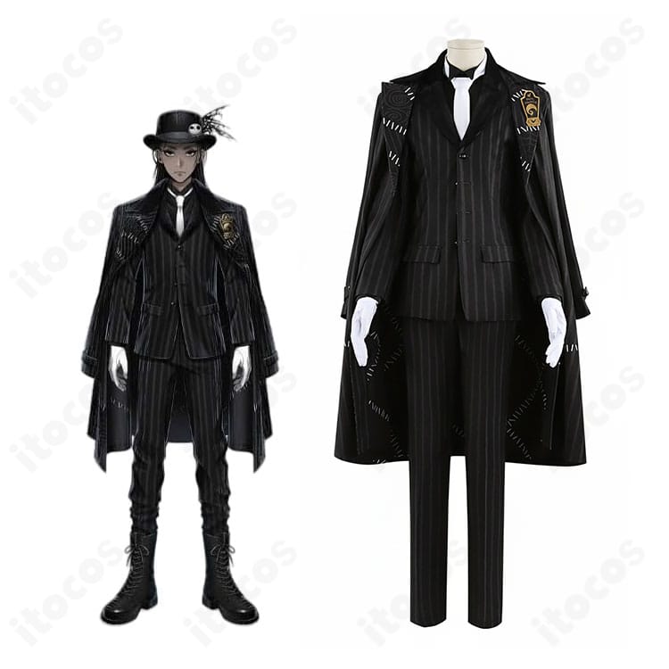 ディズニー ツイステッドワンダーランド ジャミル・バイパーのナイトメアースーツを着用した雰囲気が伝わるイメージ図