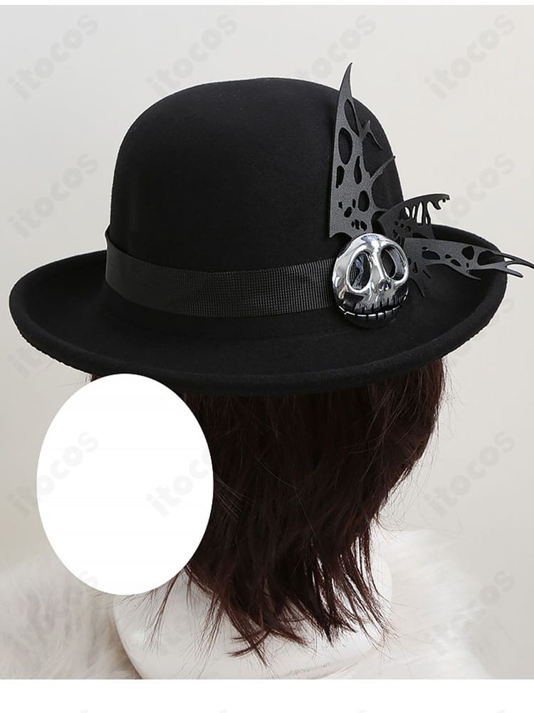 ディズニー ツイステッドワンダーランド ジャミル・バイパー ナイトメアースーツの帽子デザイン詳細