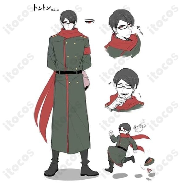 トントン 通常衣装 コスプレ｜高再現コート&マフラーで撮影・イベントに最適な着用感