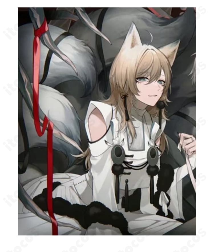 にじさんじ 叶「妖怪万化」コスプレ衣装の着用イメージ。和風の意匠と落ち着いた配色を再現し、イベントや撮影会に適した高品質VTuberコスチューム