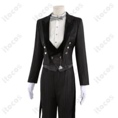 長時間快適＆高発色｜ツイステ レオナ ナイトメアースーツ 燕尾コスプレ衣装 フルセット - 5枚目の画像（サムネイル）