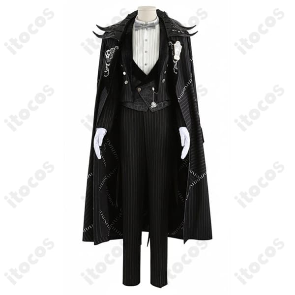 長時間快適＆高発色｜ツイステ レオナ ナイトメアースーツ 燕尾コスプレ衣装 フルセット