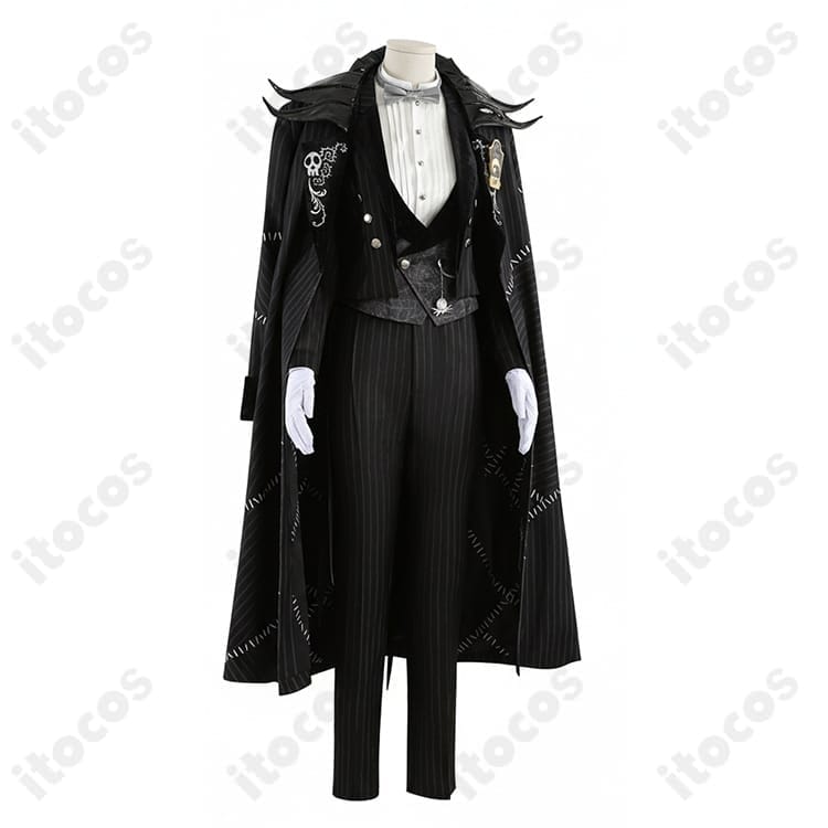 長時間快適＆高発色｜ツイステ レオナ ナイトメアースーツ 燕尾コスプレ衣装 フルセット - 2枚目の画像