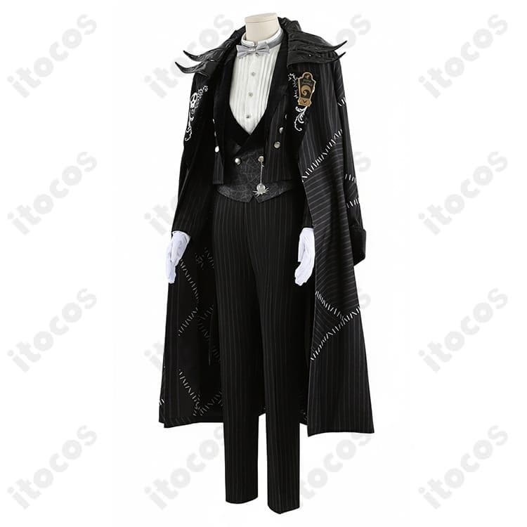 長時間快適＆高発色｜ツイステ レオナ ナイトメアースーツ 燕尾コスプレ衣装 フルセット - 3枚目の画像