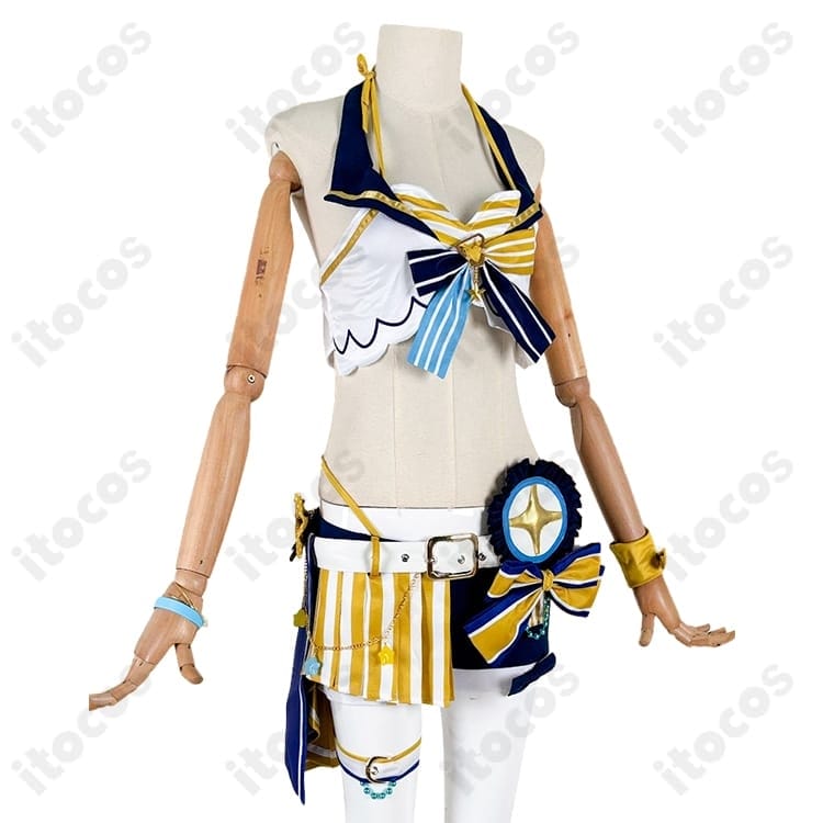 ホロライブ アーニャ・メルフィッサ 水着コスプレ衣装｜高発色で再現度が高く、撮影とイベントに最適 - 2枚目の画像