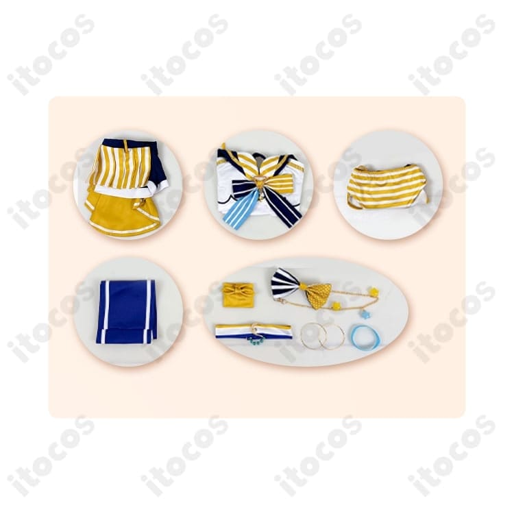 ホロライブ アーニャ・メルフィッサ 水着コスプレ衣装｜高発色で再現度が高く、撮影とイベントに最適 - 6枚目の画像