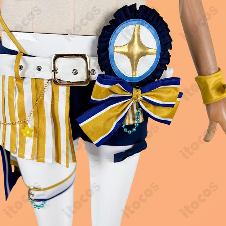 ホロライブ アーニャ・メルフィッサ 水着コスプレ衣装｜高発色で再現度が高く、撮影とイベントに最適 - 5枚目の画像