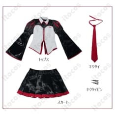 初音ミク 亜種・雑音ミク コスプレ衣装｜高再現×着脱しやすい設計でイベント映え - 6枚目の画像（サムネイル）