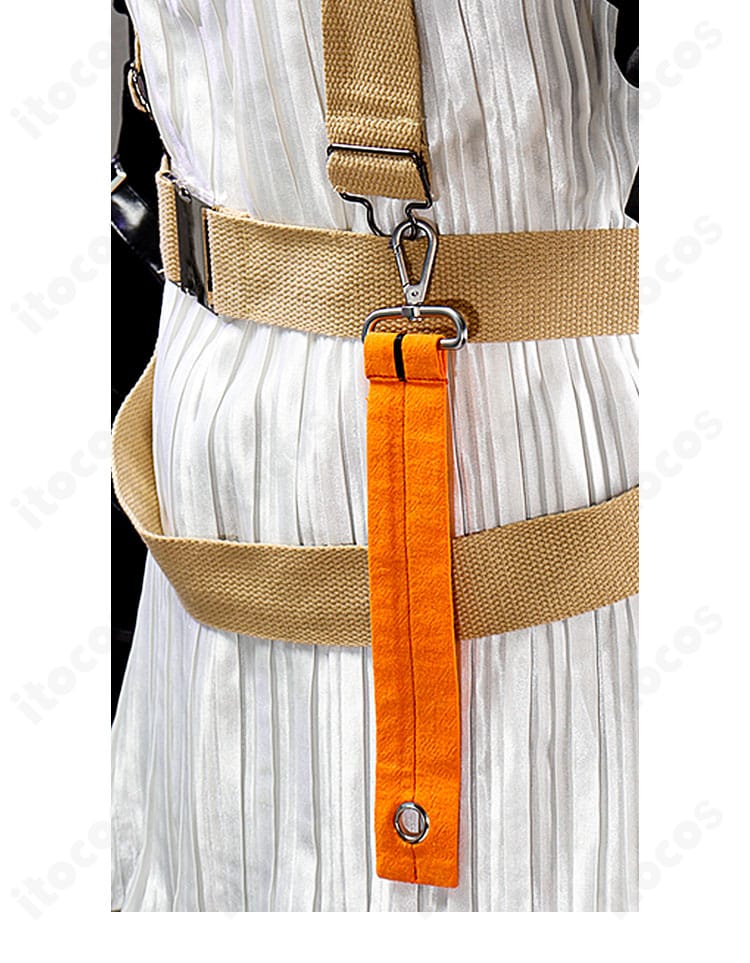 ガールズバンドクライ トゲナシトゲアリ コスプレ衣装の腰帯・ベルト装飾ディテール。高再現のパーツ構成